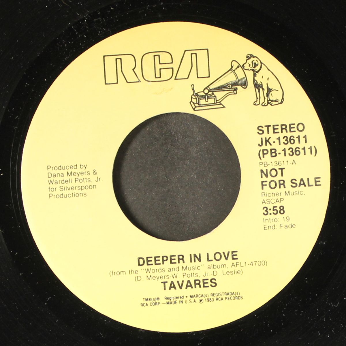 deeper in love / same by TAVARES