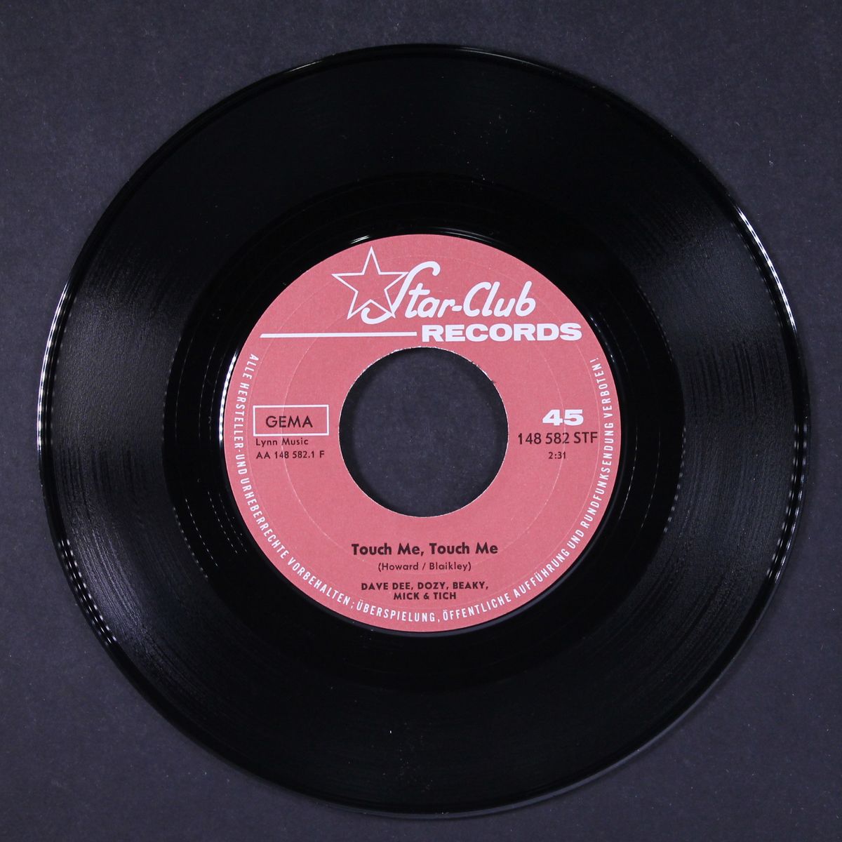 touch me touch me by DAVE DEE,DOZY,BEAKY,MICK & TICH