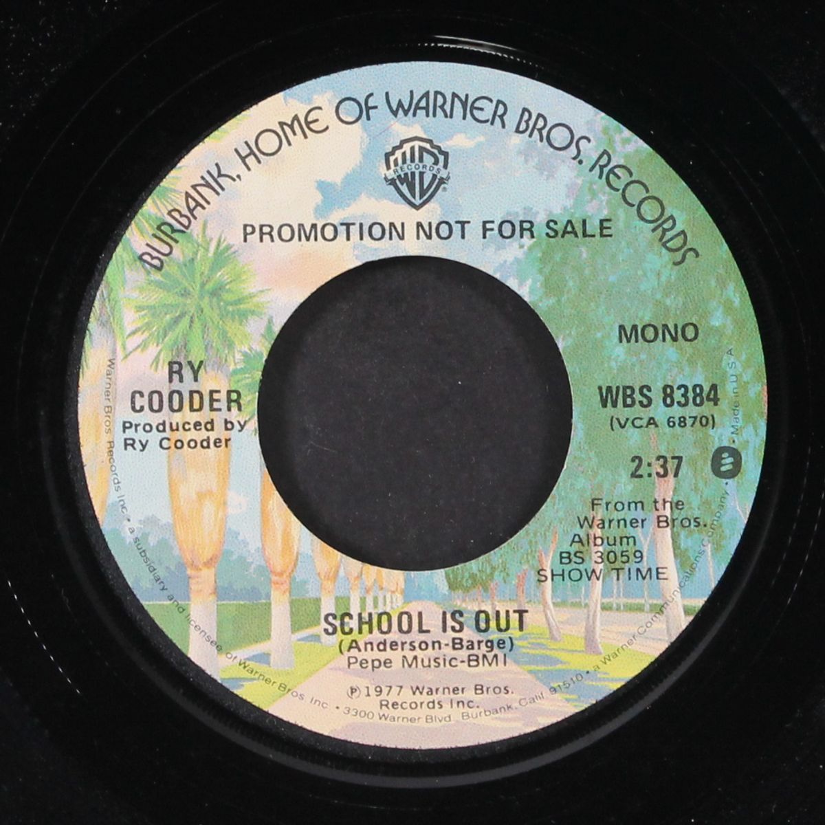 school is out / mono by RY COODER