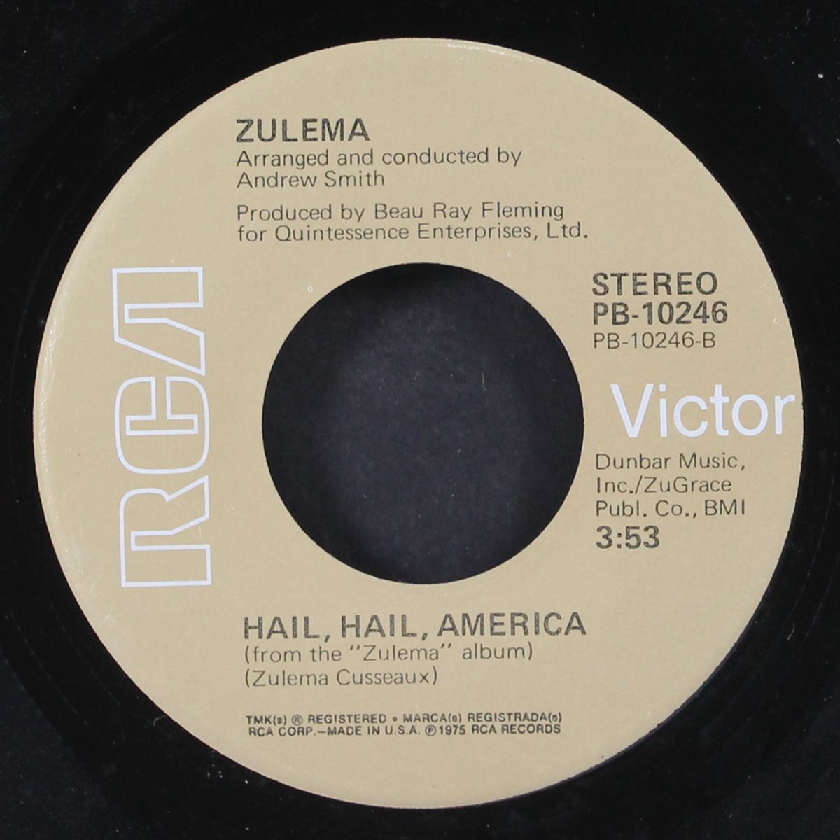 standing in the back row of your heart / hail hail america by ZULEMA