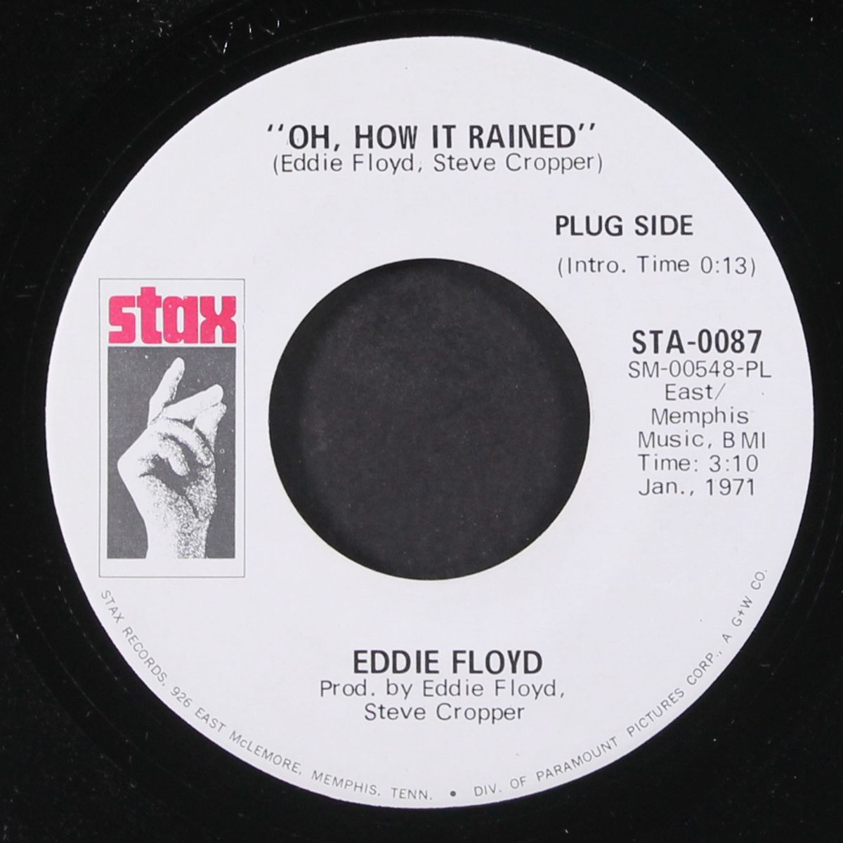 oh how it rained by EDDIE FLOYD