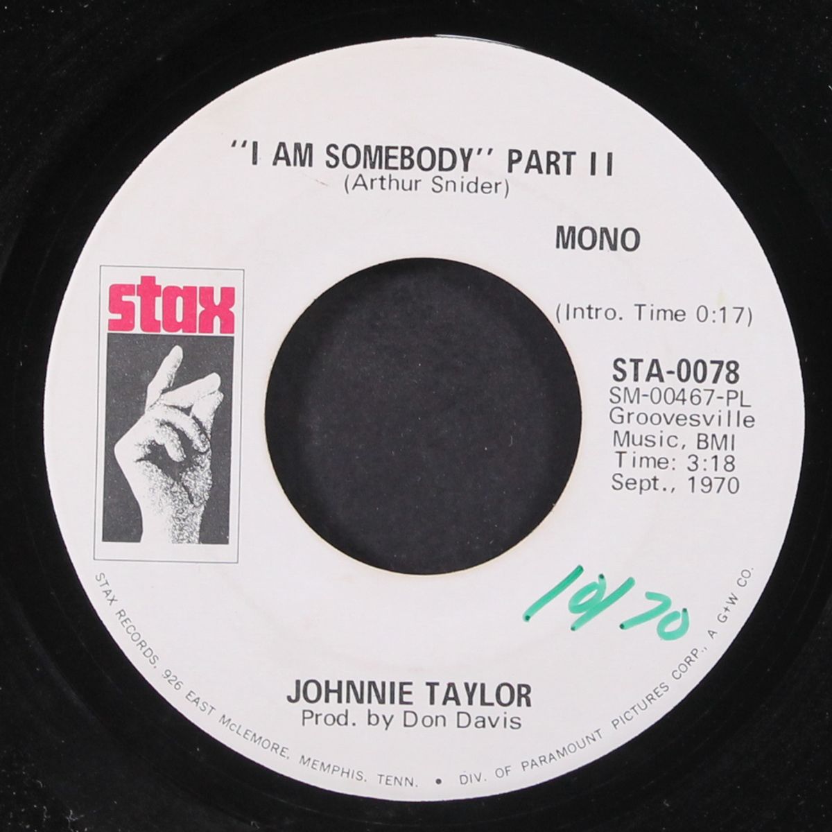i am somebody pt. 2 by JOHNNIE TAYLOR