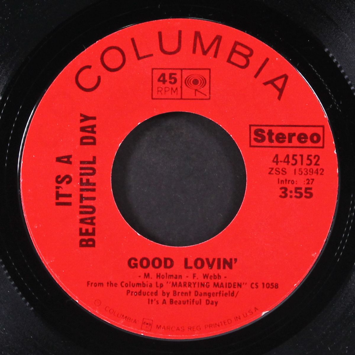 good lovin' / soapstone mountain by IT'S A BEAUTIFUL DAY