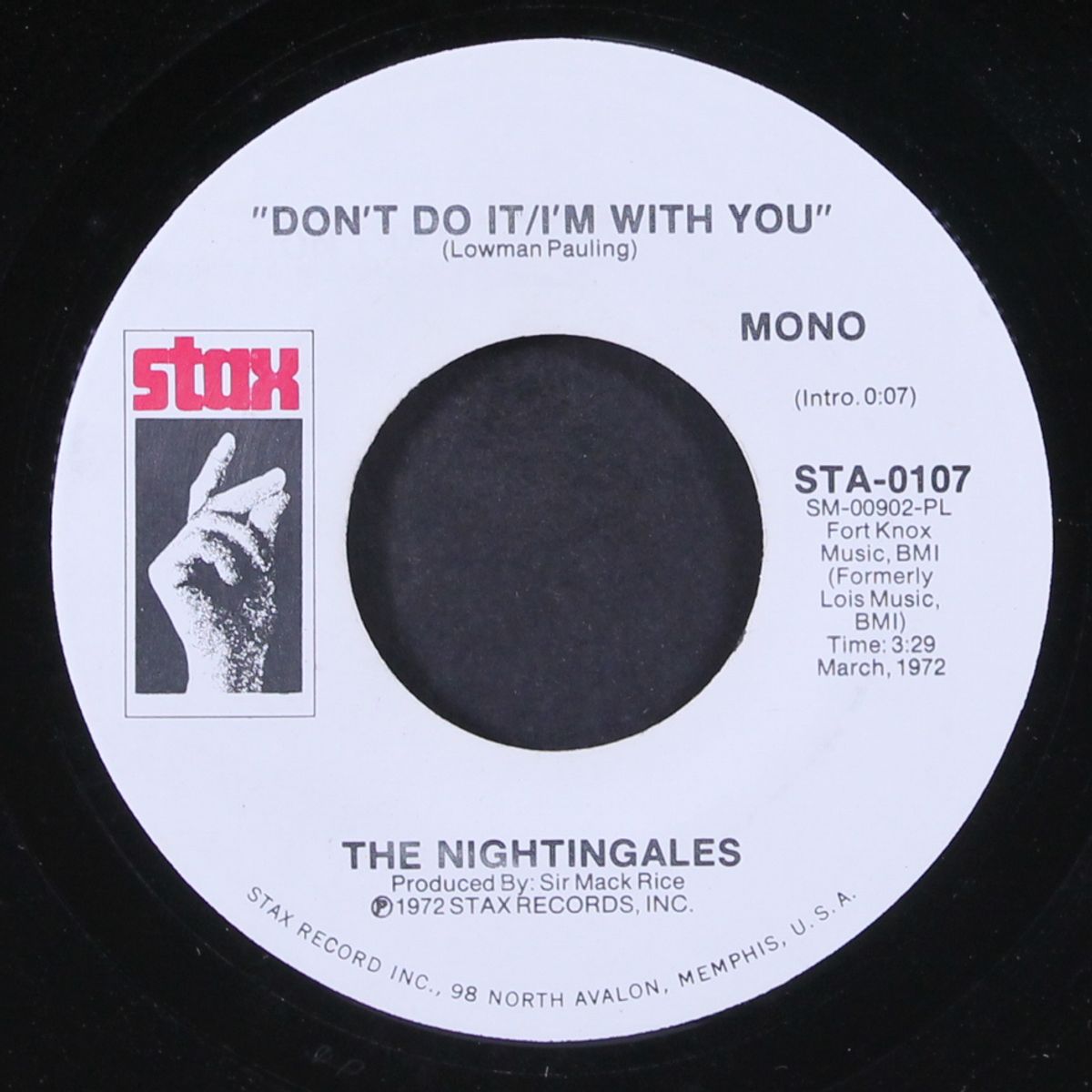 don't do it/i'm with you / mono by NIGHTINGALES