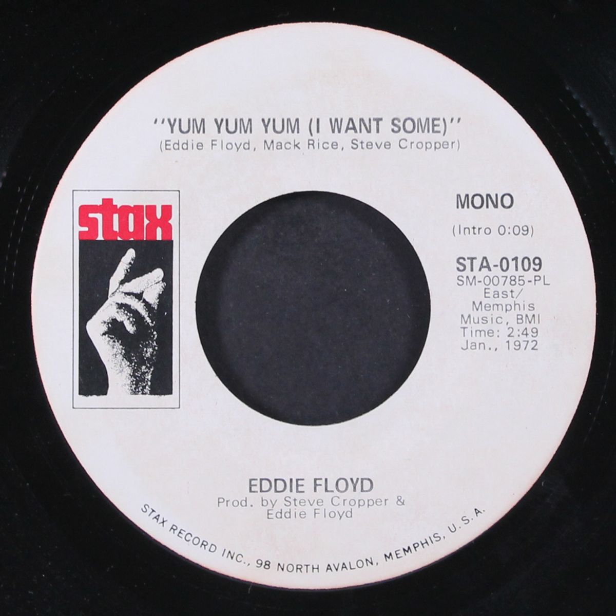 yum yum yum / mono by EDDIE FLOYD