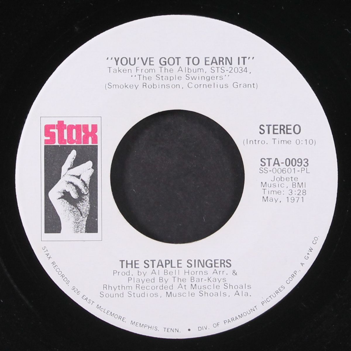 you've got to earn it / mono by STAPLE SINGERS