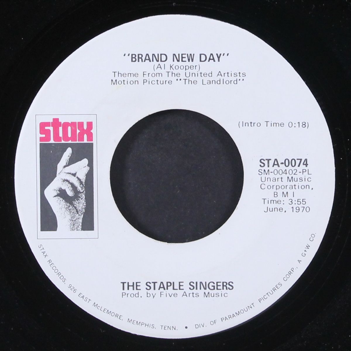brand new day / god bless the children by STAPLE SINGERS
