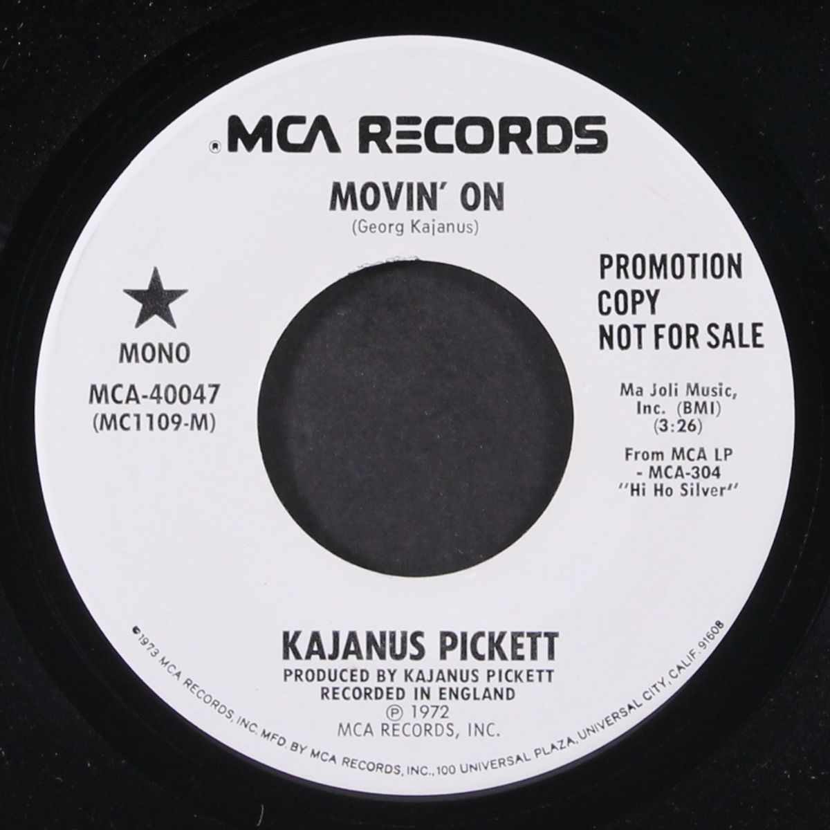movin' on by KAJANUS PICKETT
