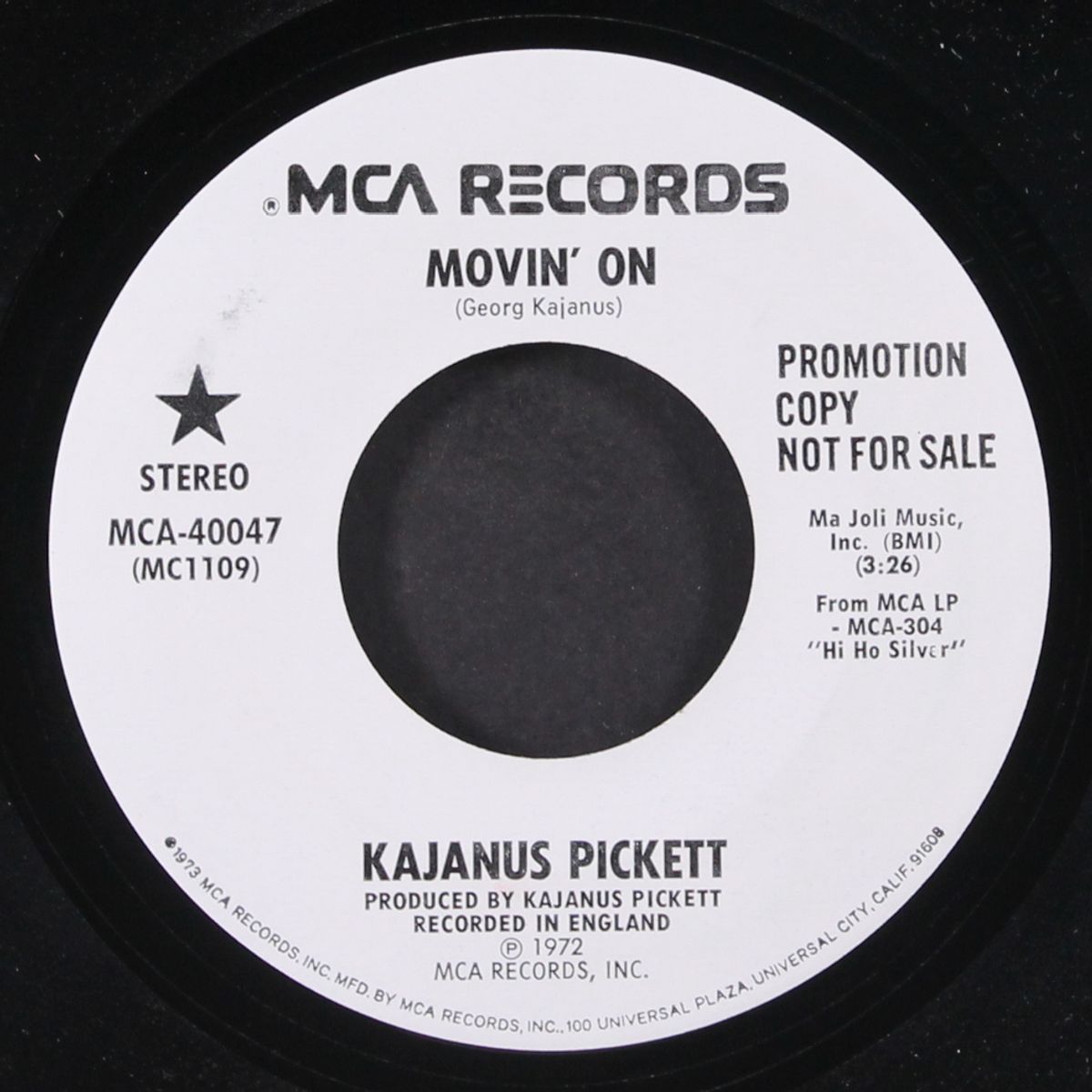 movin' on by KAJANUS PICKETT