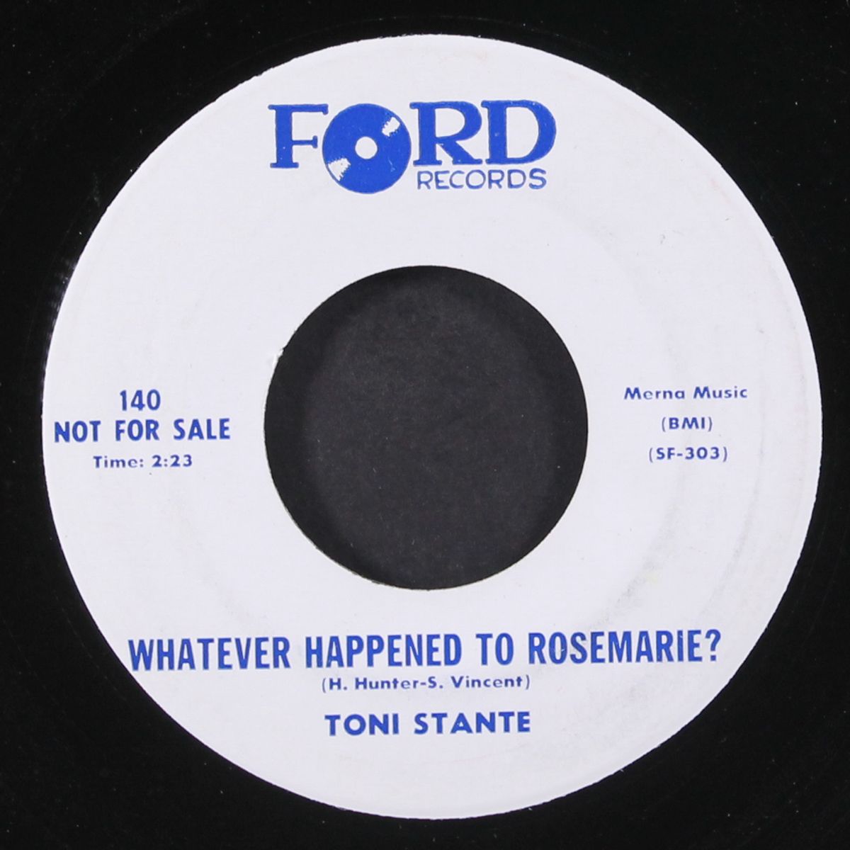 whatever happened to rosemarie? / six strings and my joe by TONI STANTE