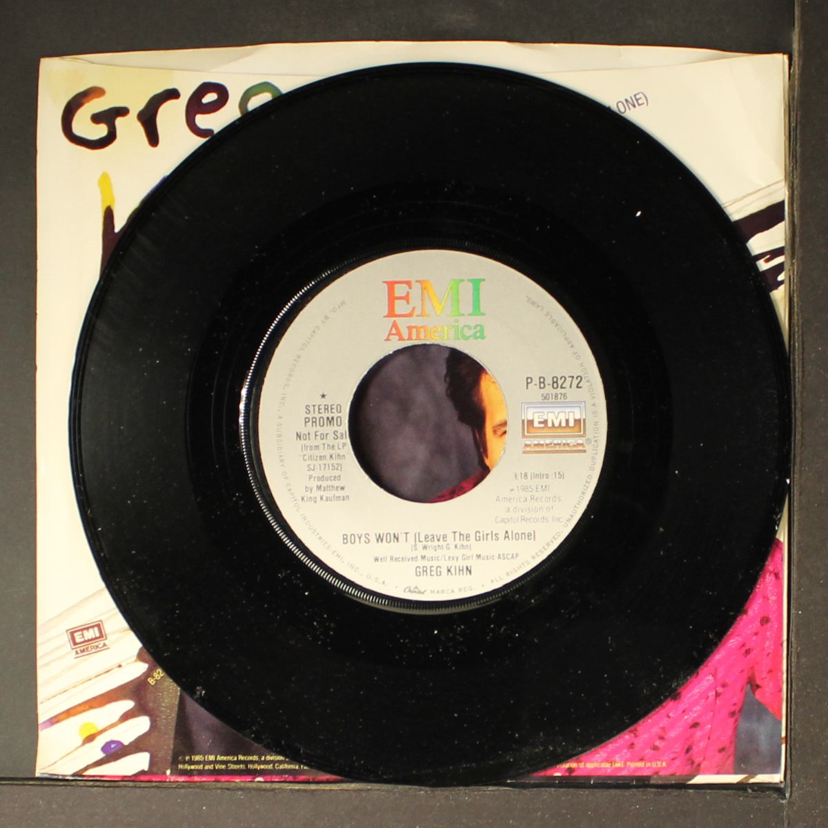 boys won't by GREG KIHN