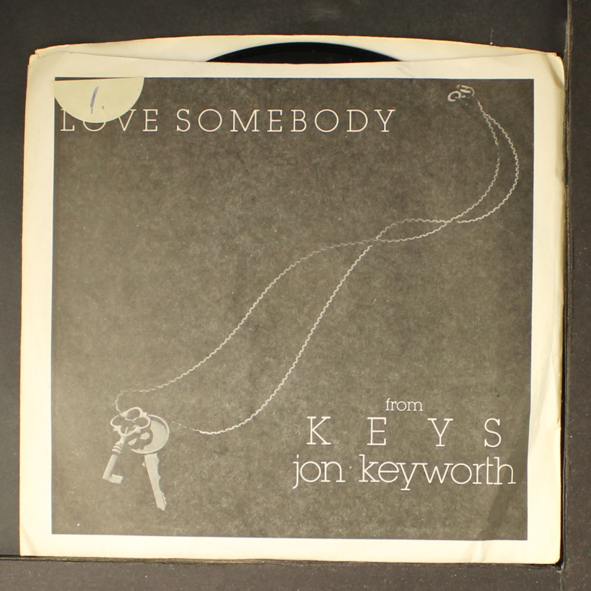 love somebody / mono by JON KEYWORTH