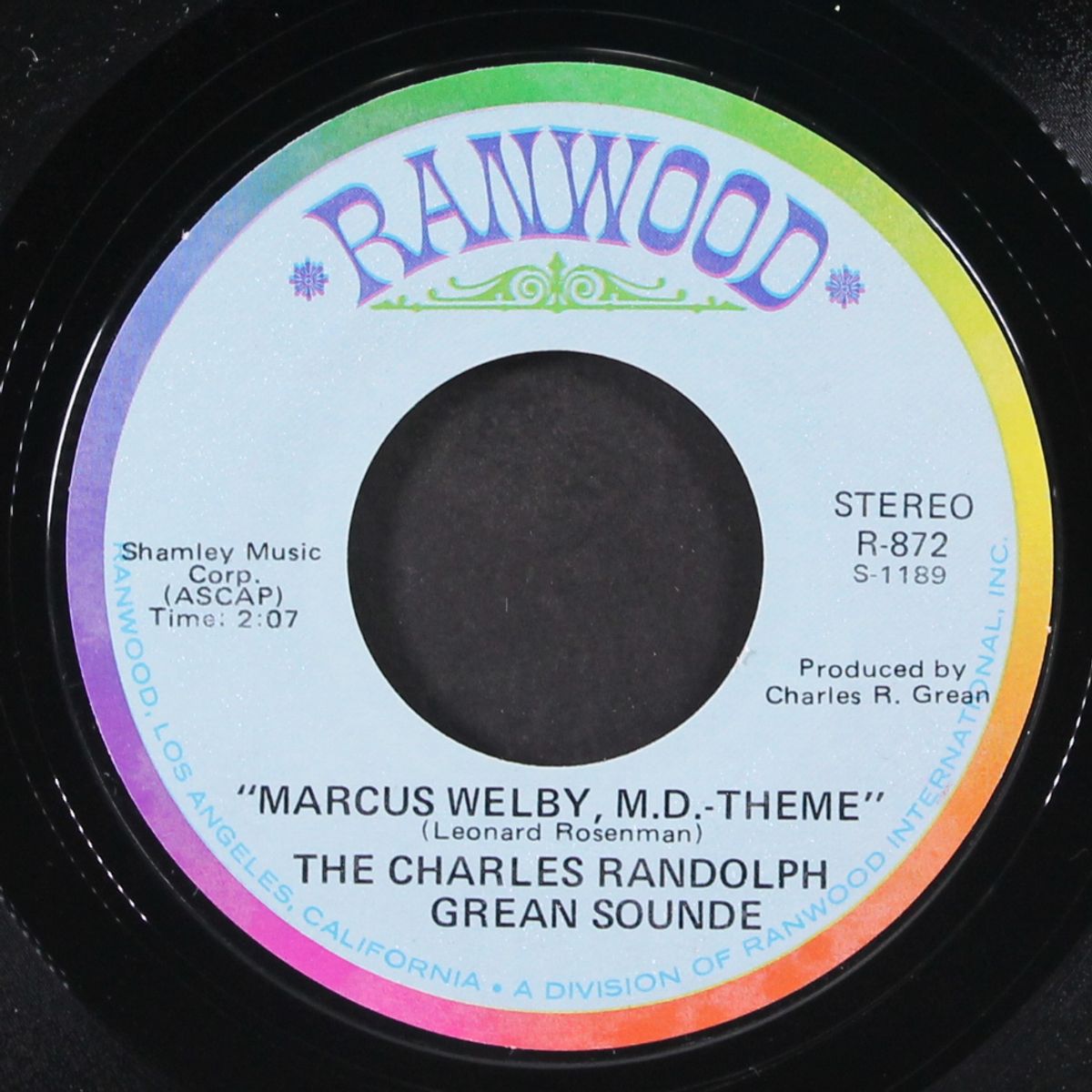 come touch the sun / marcus welby md by CHARLES RANDOLPH GREAN SOUND