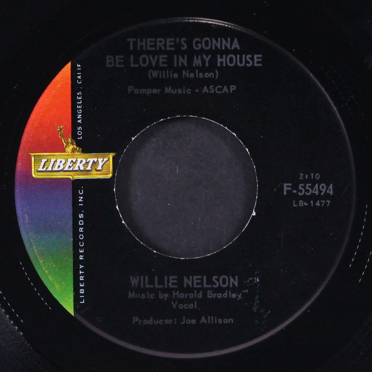 wake me when it's over / there's gonna be love in my house by WILLIE NELSON