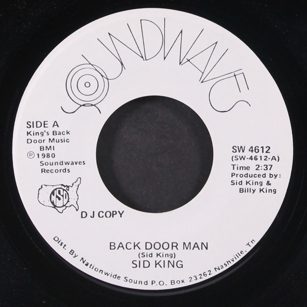 back door man / i'd rather hear willie by SID KING