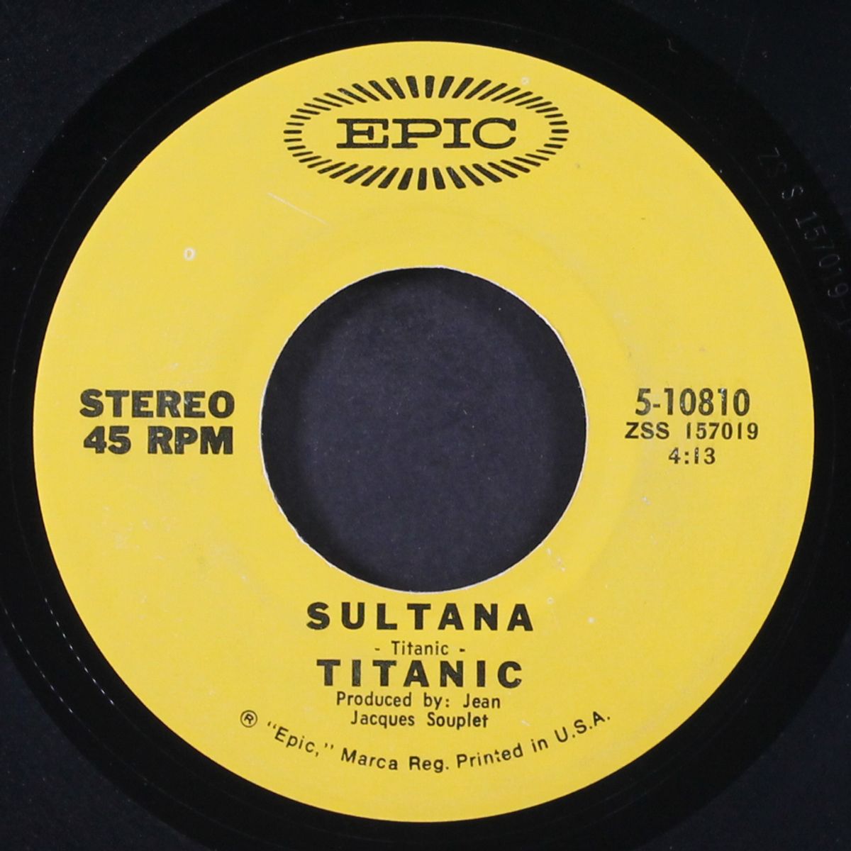 sultana / sing fool sing by TITANIC