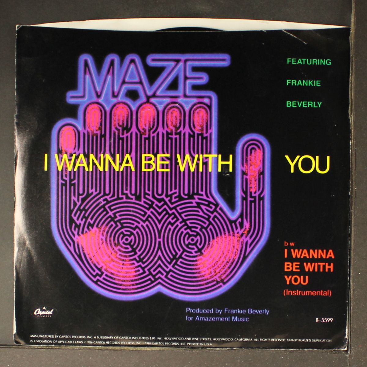 i wanna be with you by MAZE