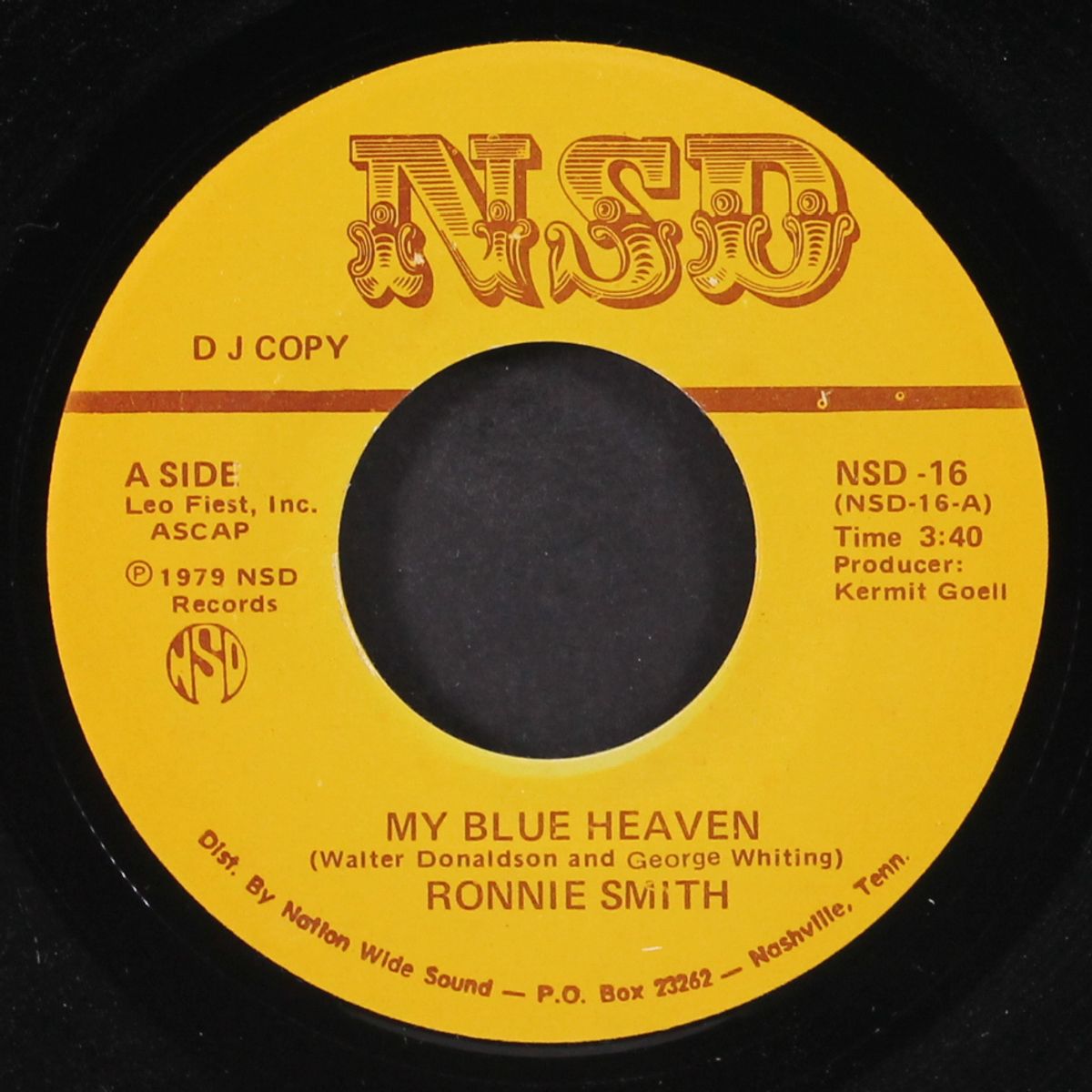 my blue heaven / have you hugged your kids today by RONNIE SMITH