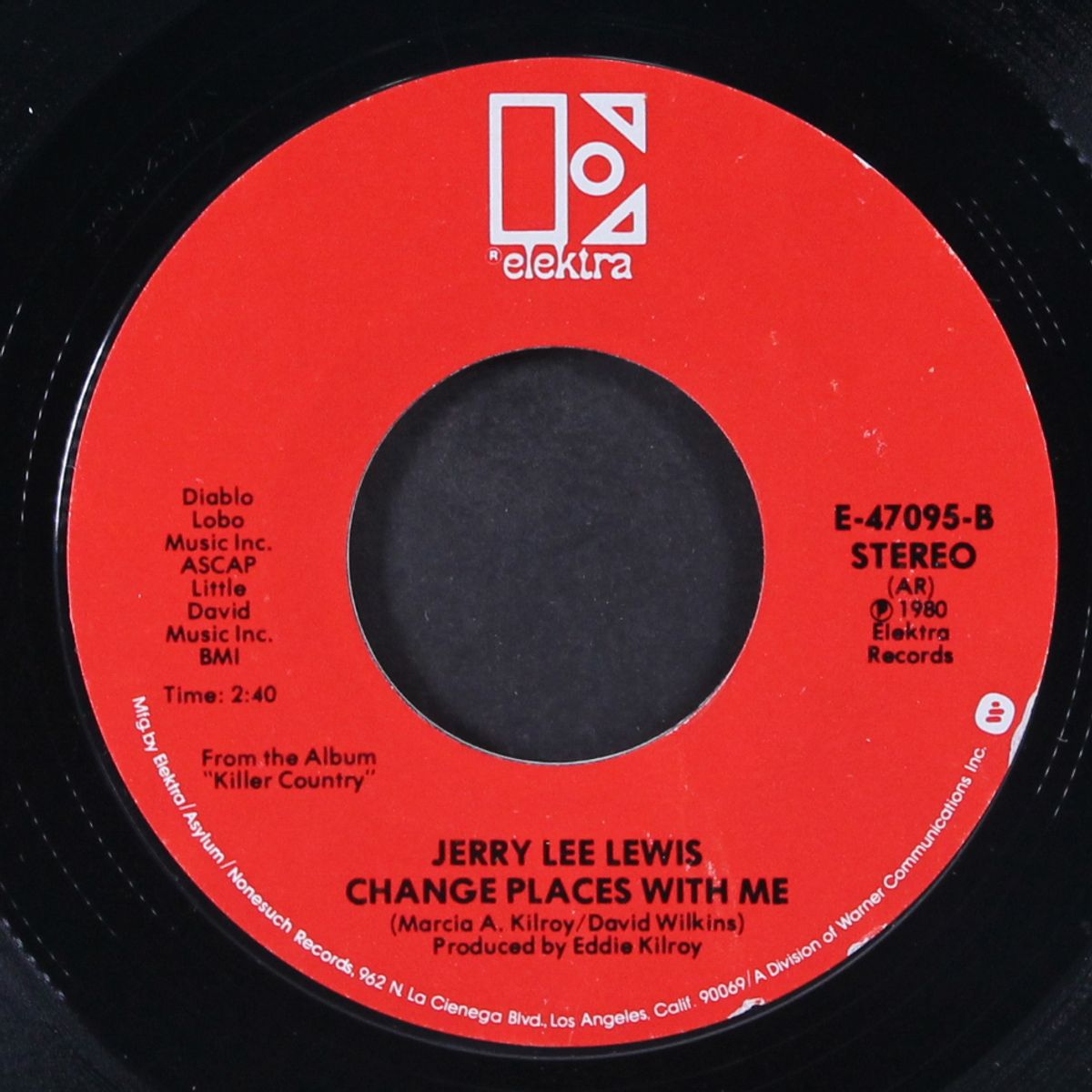 thirty nine and holding / change places with me by JERRY LEE LEWIS