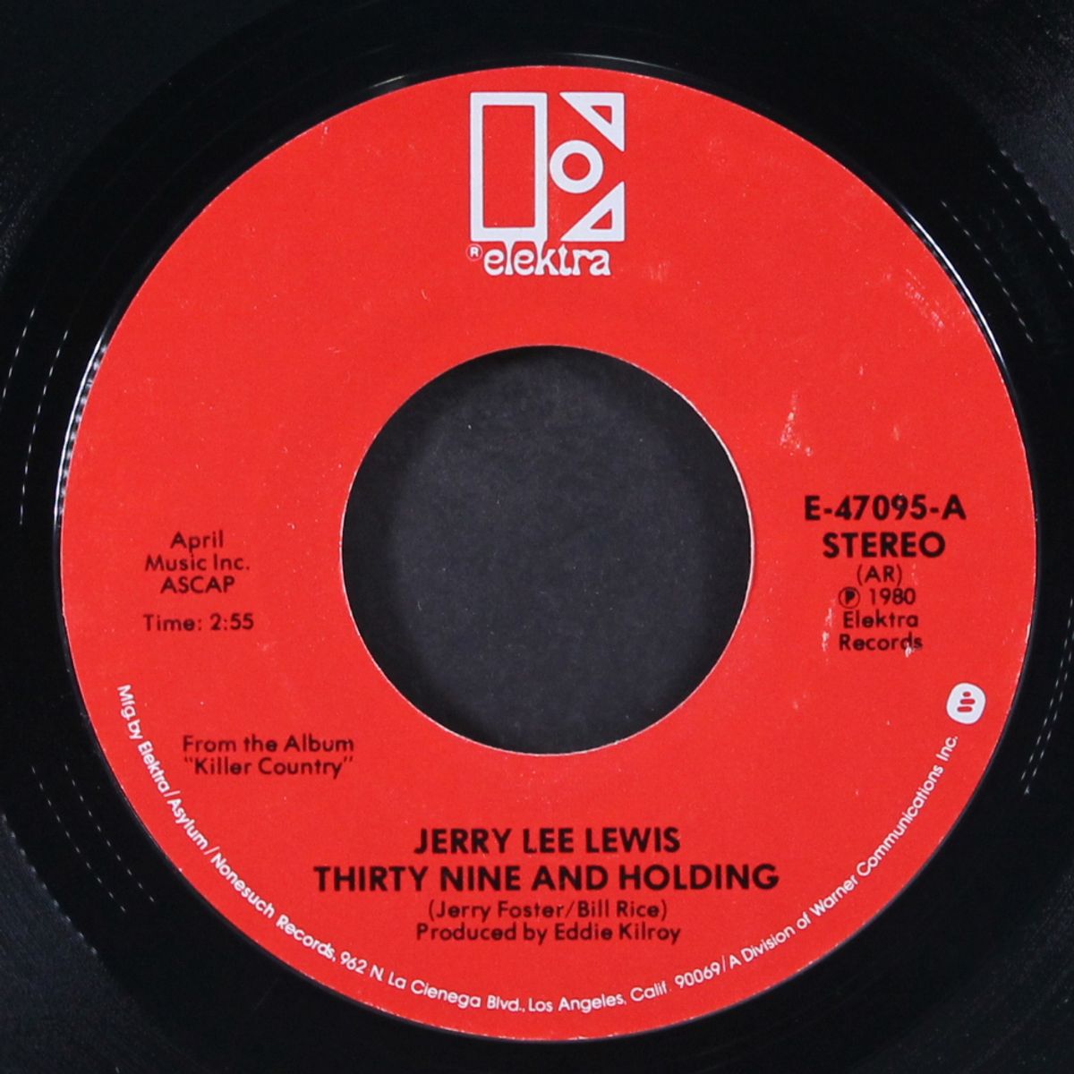 thirty nine and holding / change places with me by JERRY LEE LEWIS