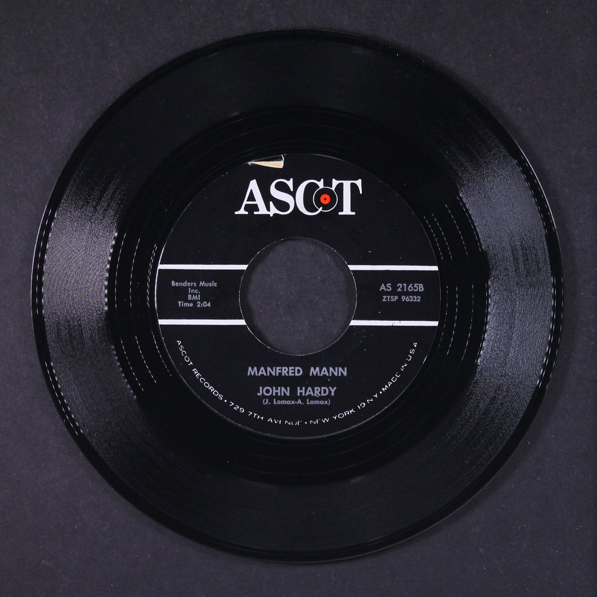 sha la la / john hardy by MANFRED MANN