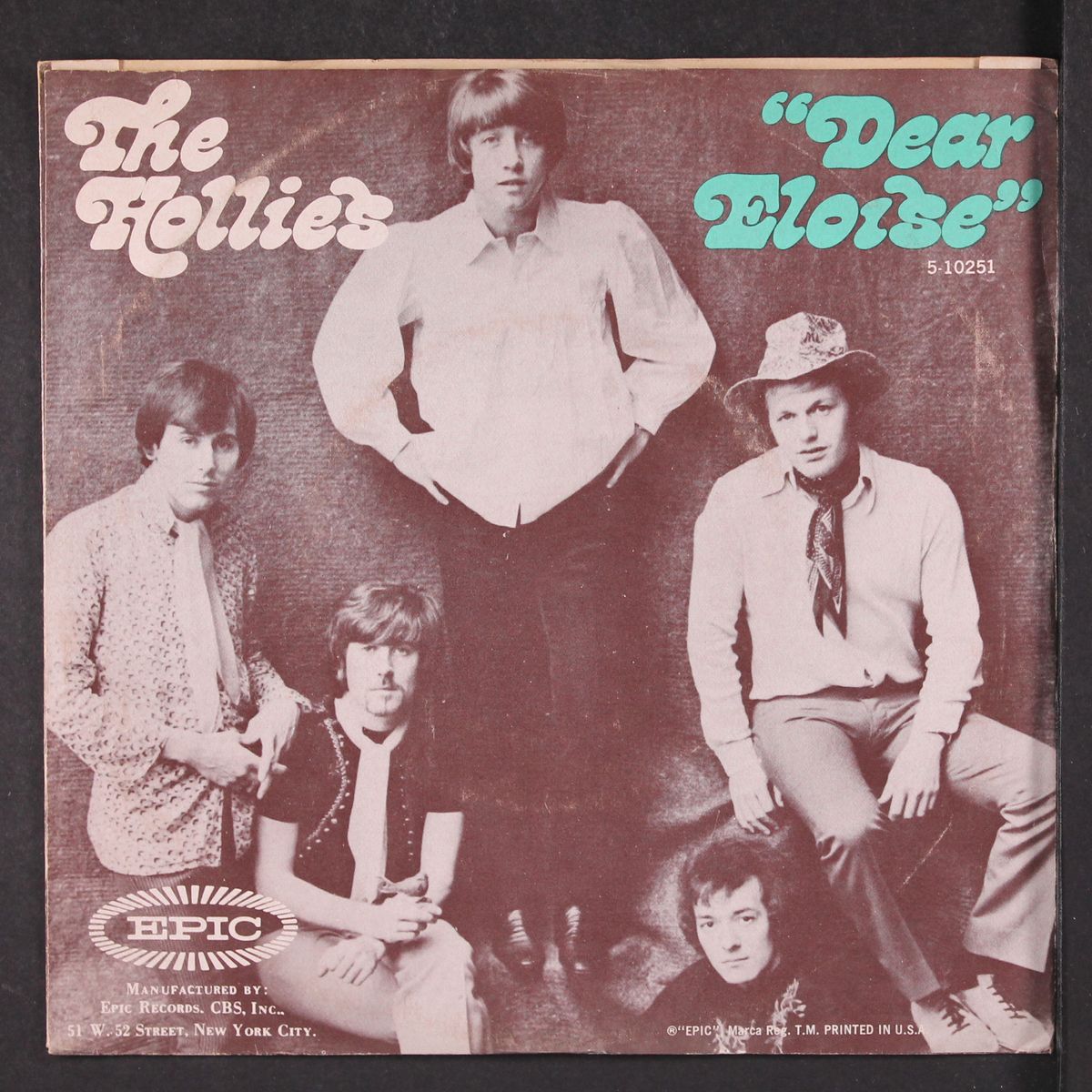 dear eloise / when your lights turned on by HOLLIES