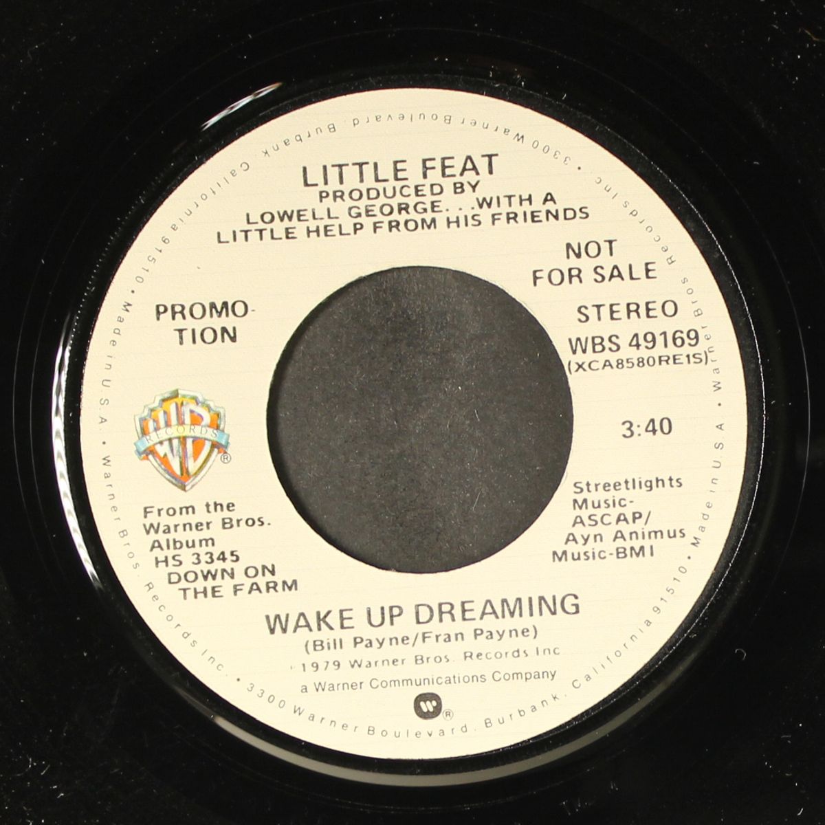 wake up dreaming / mono by LITTLE FEAT