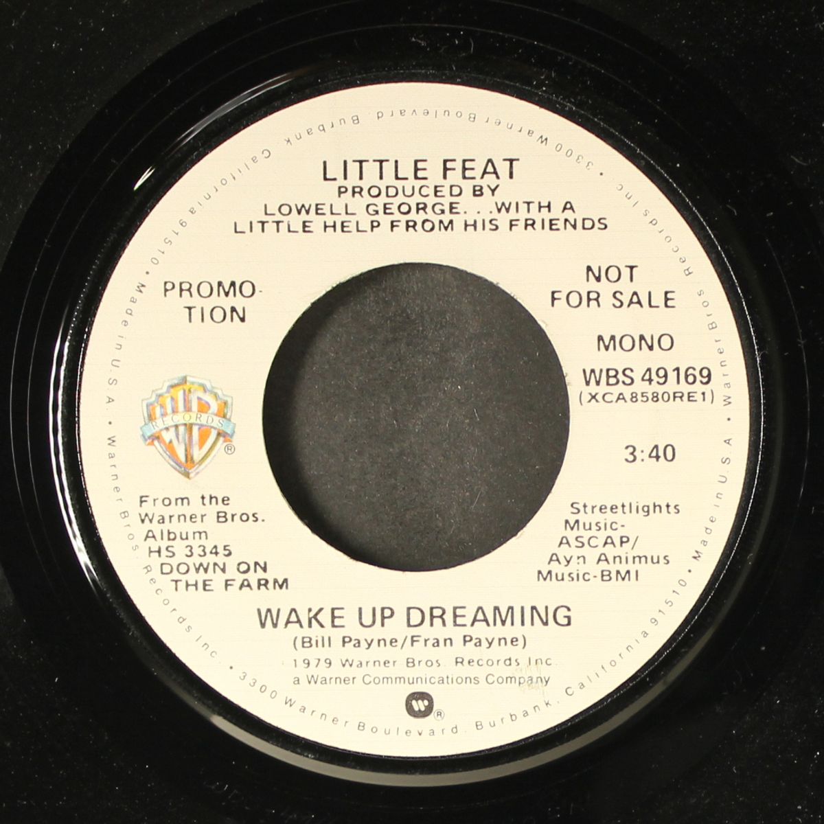 wake up dreaming / mono by LITTLE FEAT