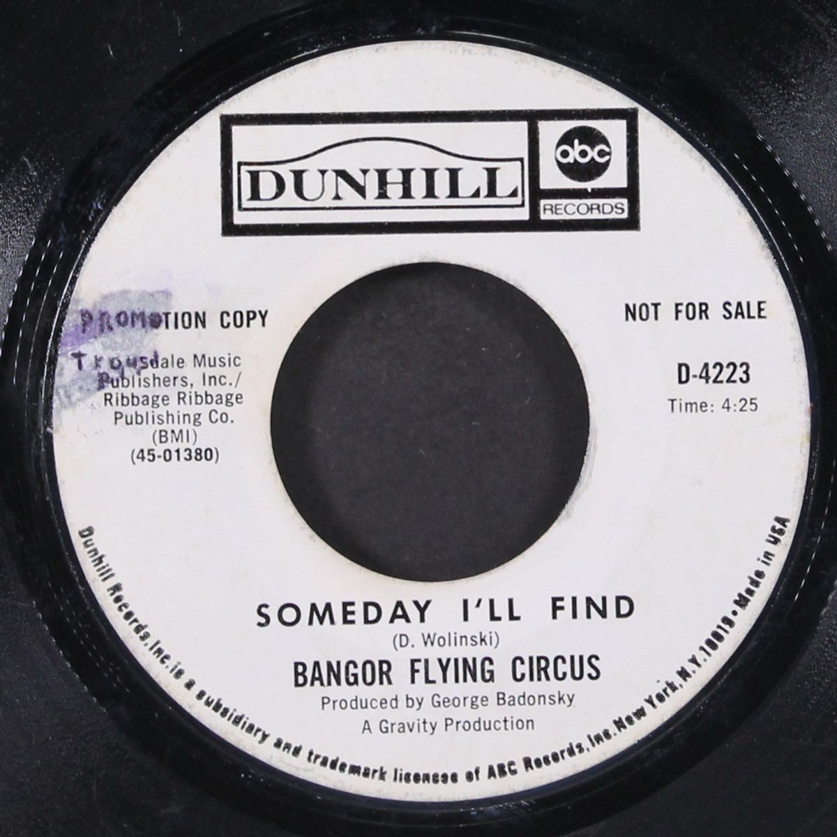mama don't you know / someday i'll find by BANGOR FLYING CIRCUS