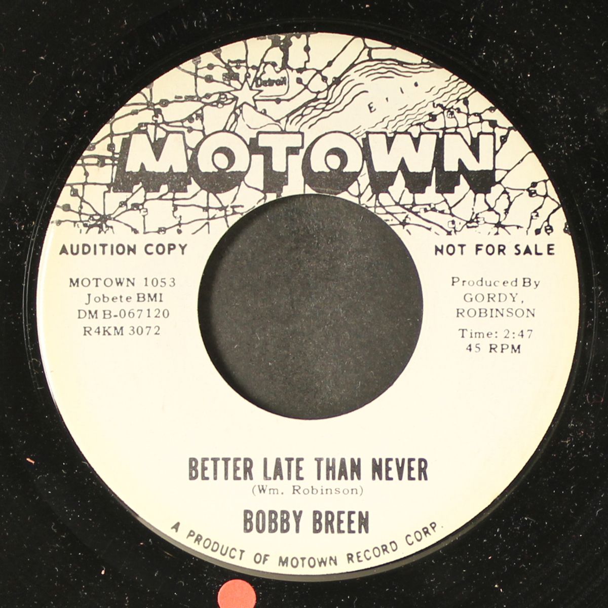 better late than never / how can i tell him by BOBBY BREEN