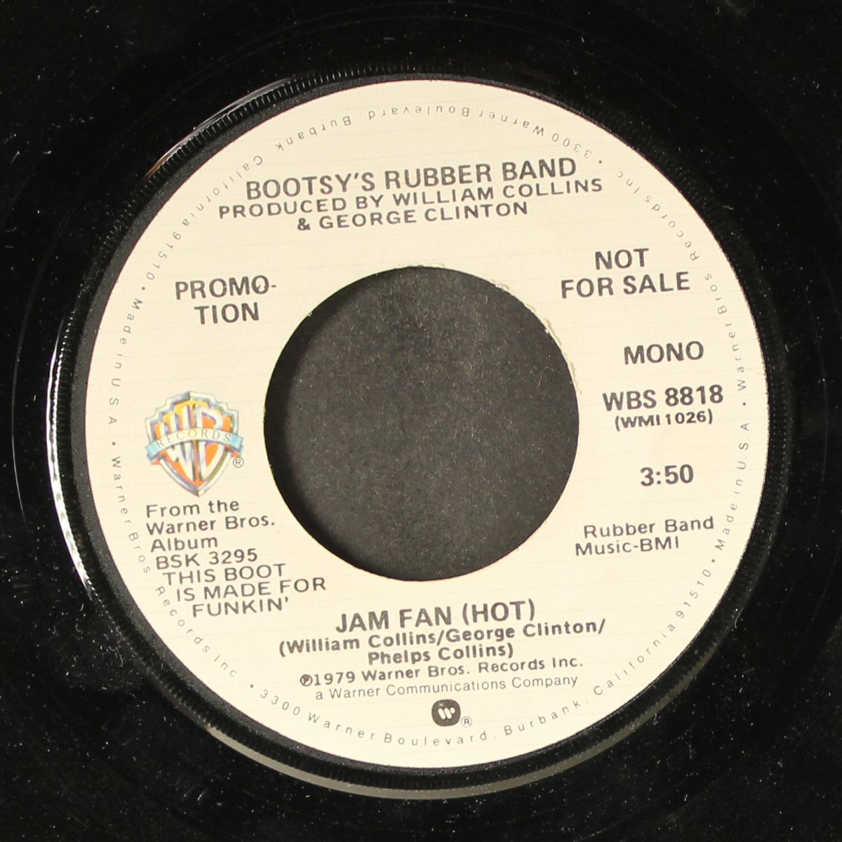 jam fan (hot) / same by BOOTSY'S RUBBER BAND