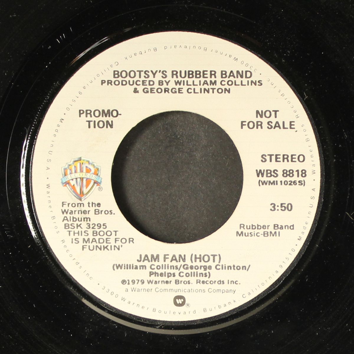 jam fan (hot) / same by BOOTSY'S RUBBER BAND