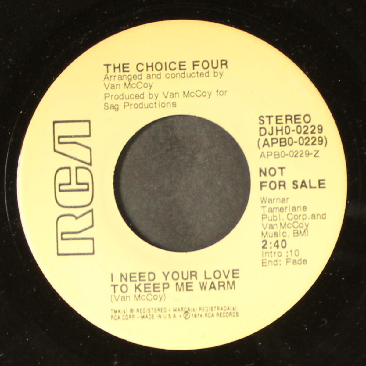 i need your love to keep me warm / mono by CHOICE FOUR