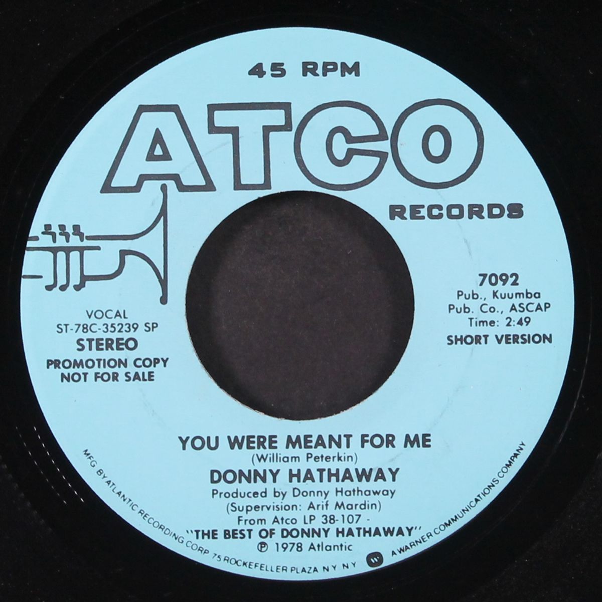 you were meant for me / short by DONNY HATHAWAY
