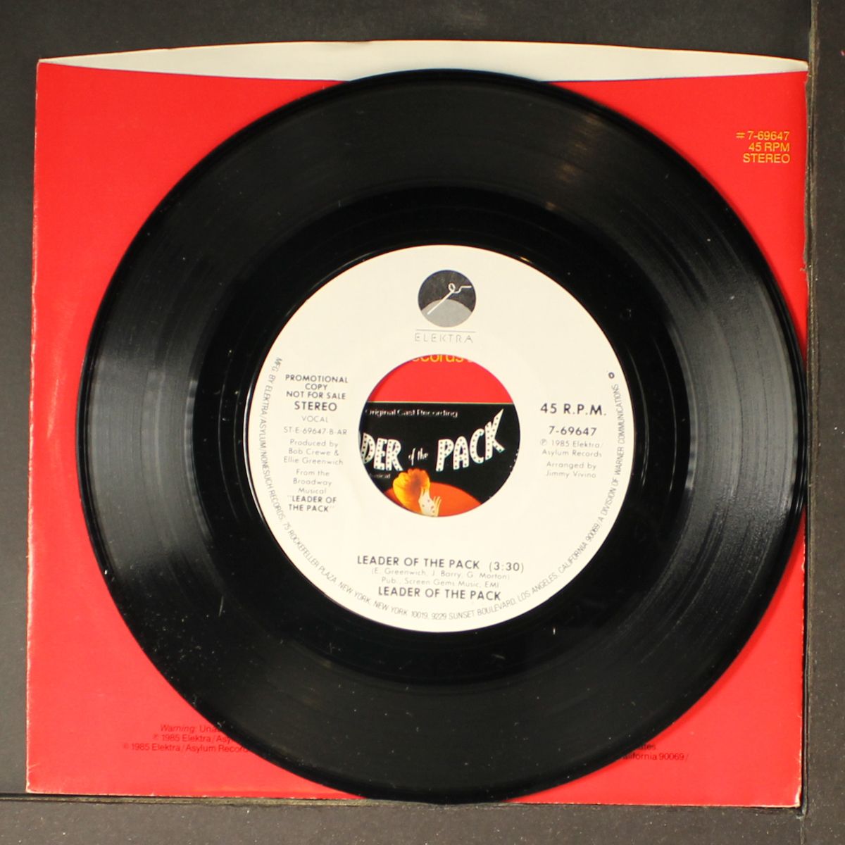 river deep mountain high / leader of the pack by DARLENE LOVE