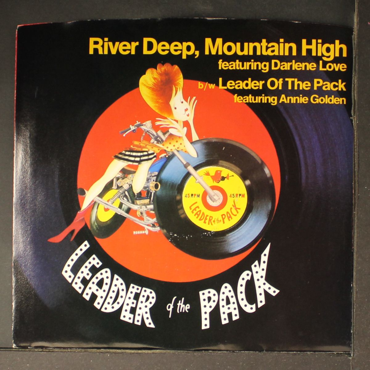 river deep mountain high / leader of the pack by DARLENE LOVE
