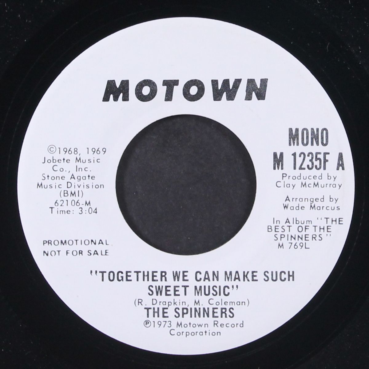 together we can make such sweet music / mono by SPINNERS