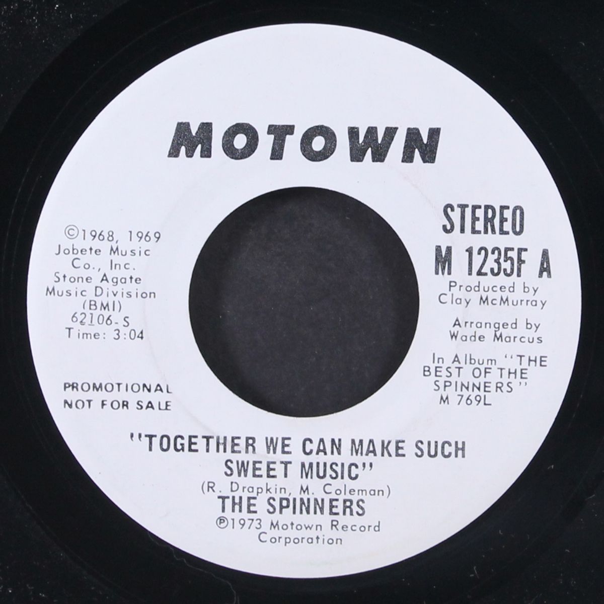 together we can make such sweet music / mono by SPINNERS