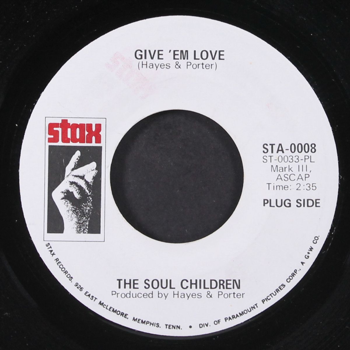 give 'em love / same by SOUL CHILDREN