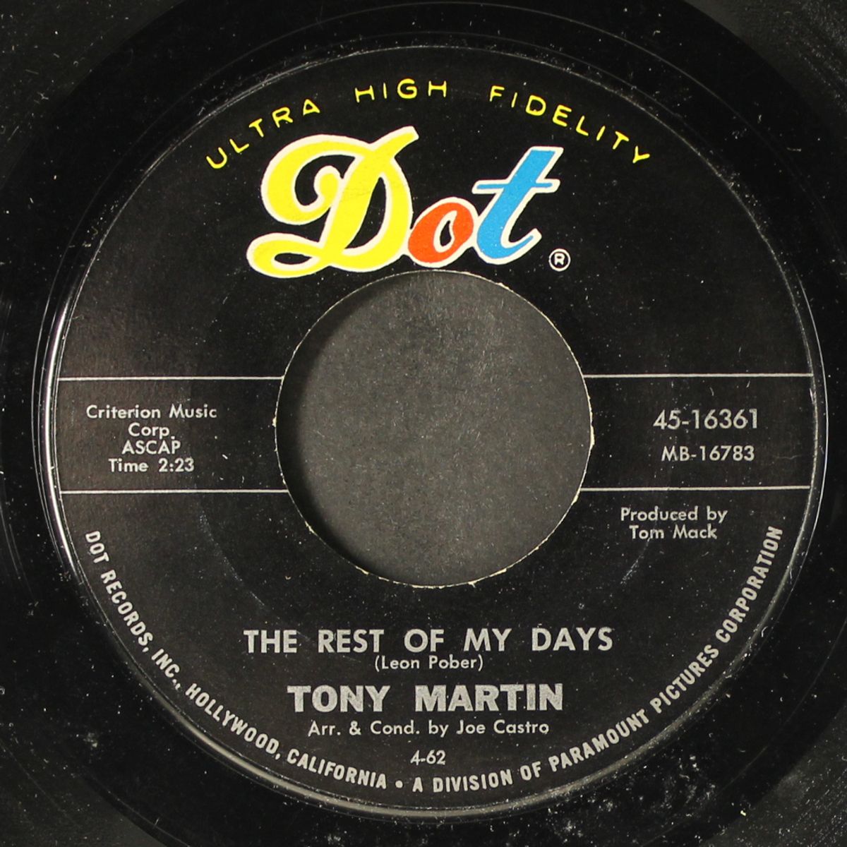 in other words (fly me to the moon) by TONY MARTIN