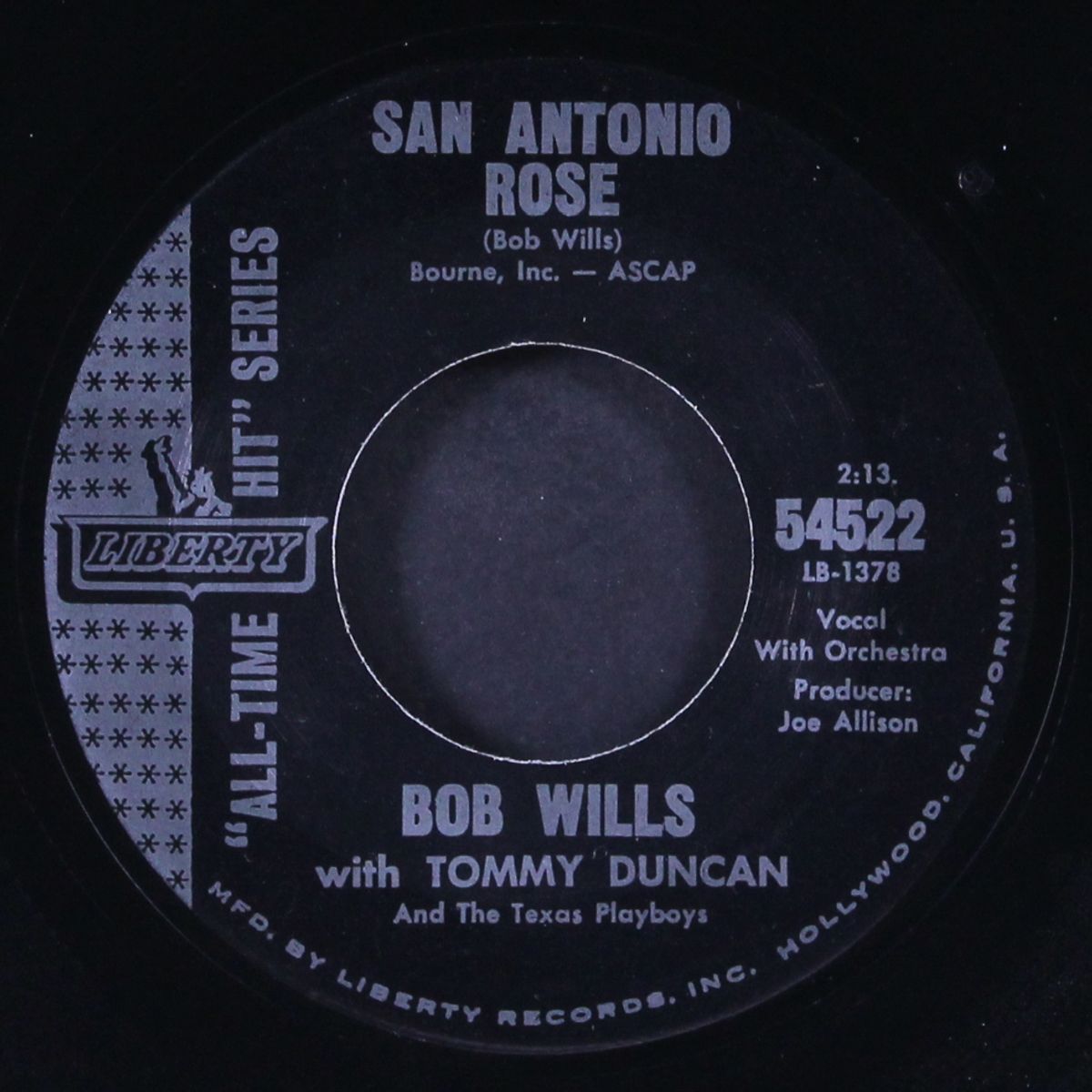 san antonio / heart to heart by BOB WILLS