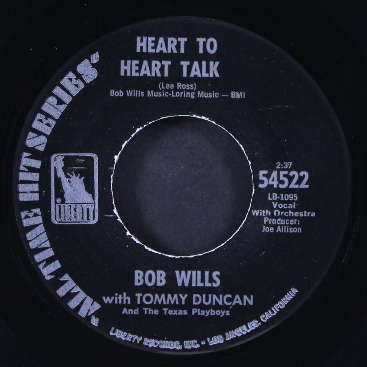 san antonio / heart to heart by BOB WILLS