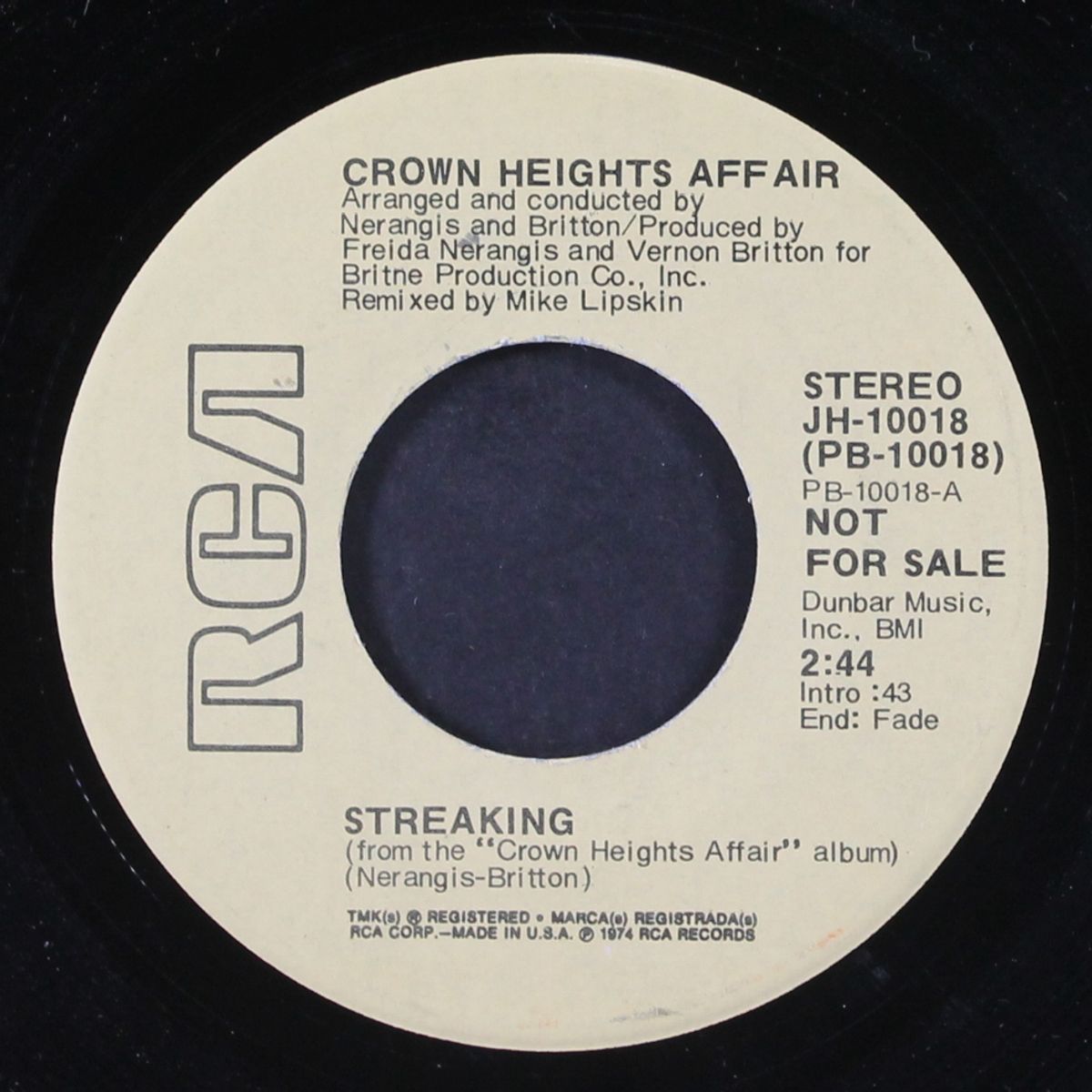 streaking / mono by CROWN HEIGHTS AFFAIR