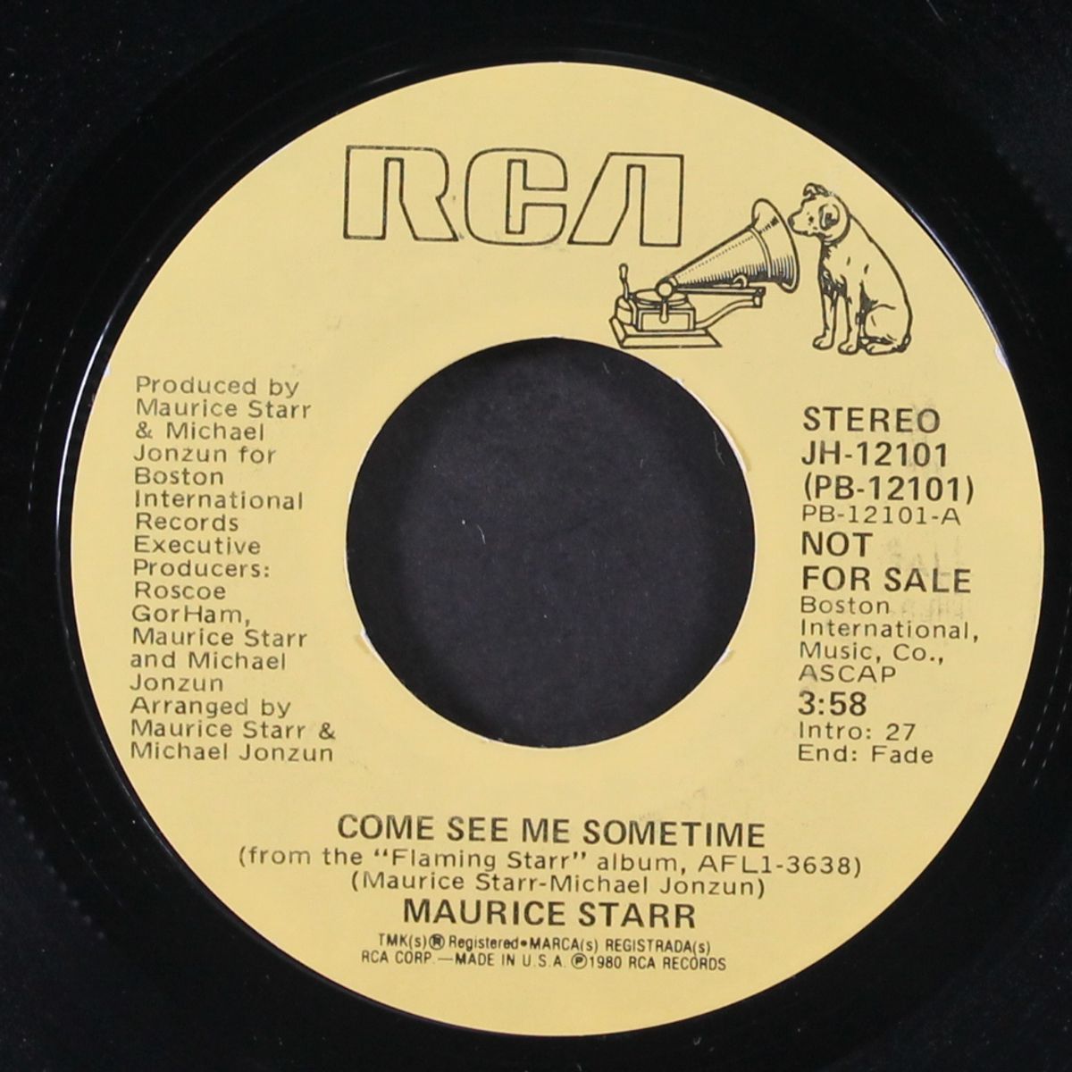 come see me sometime / mono by MAURICE STARR