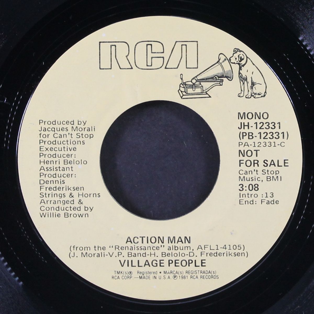 action man / mono by VILLAGE PEOPLE