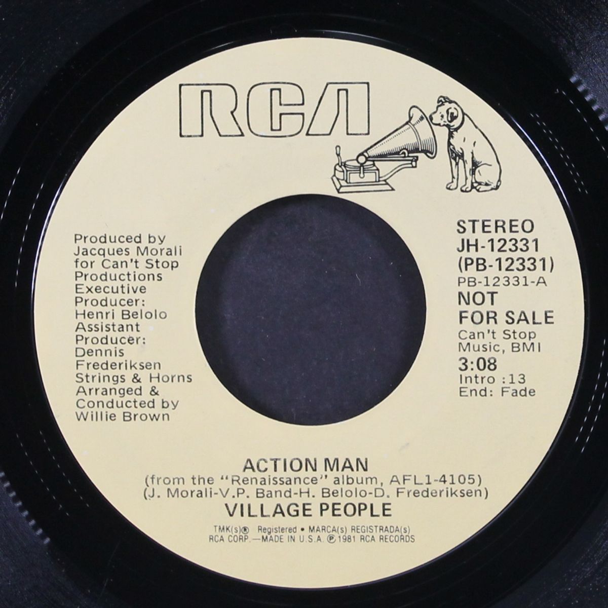 action man / mono by VILLAGE PEOPLE
