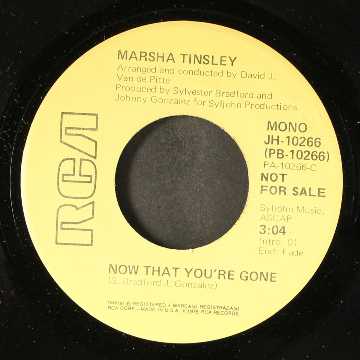 now that you're gone / mono by MARSHA TINSLEY