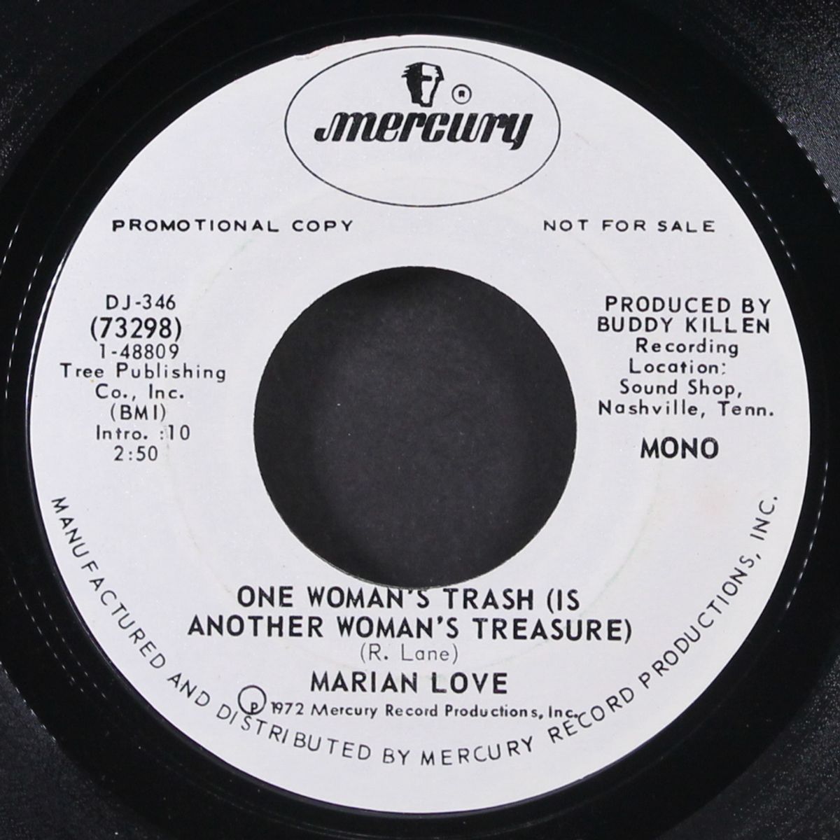 one woman's trash / mono by MARIAN LOVE