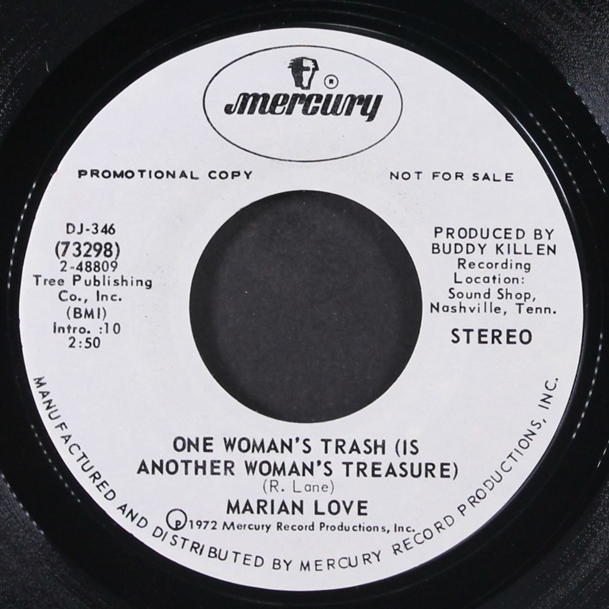one woman's trash / mono by MARIAN LOVE