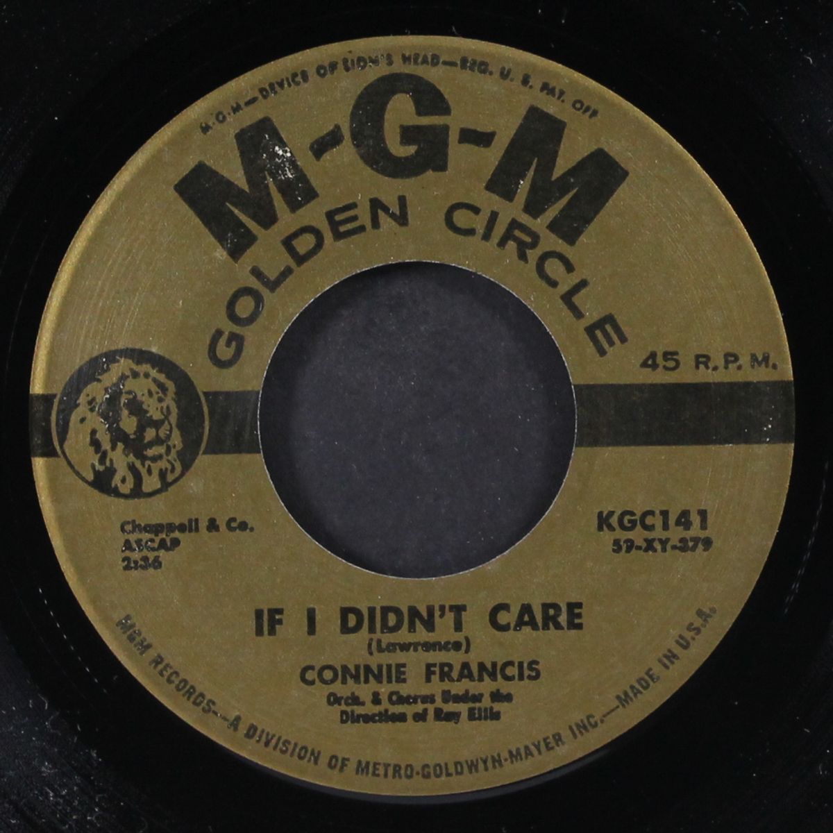 my happiness / if i didn't care by CONNIE FRANCIS